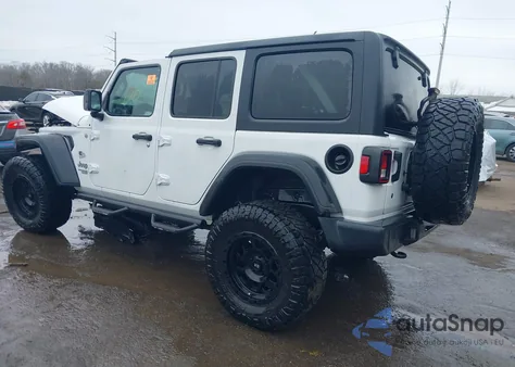 2020 Jeep Wrangler Unlimited Sport S 4X4 from USA, damaged, VIN 1C4HJXDG3LW170760